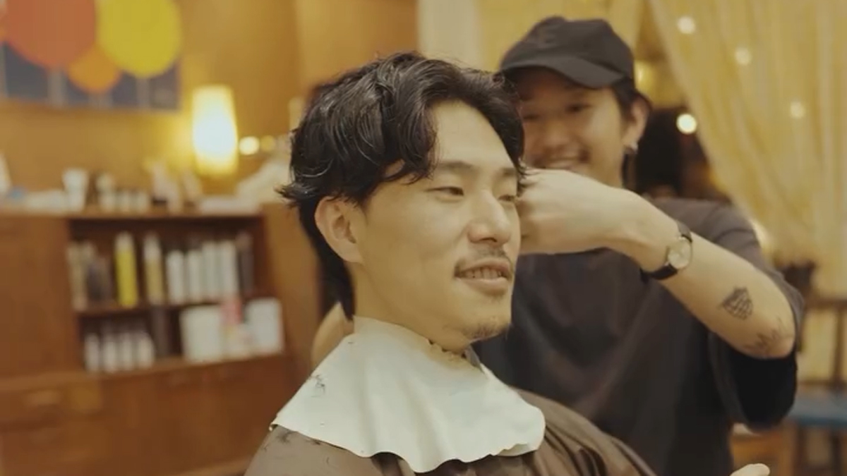 メンズヘアデザイン