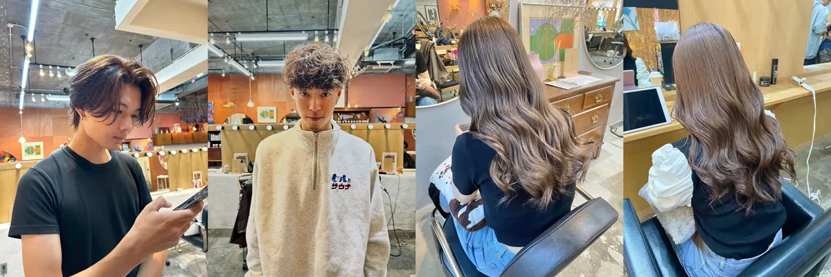 パーマと一緒に|chapter×Edyで髪質も同時に整える